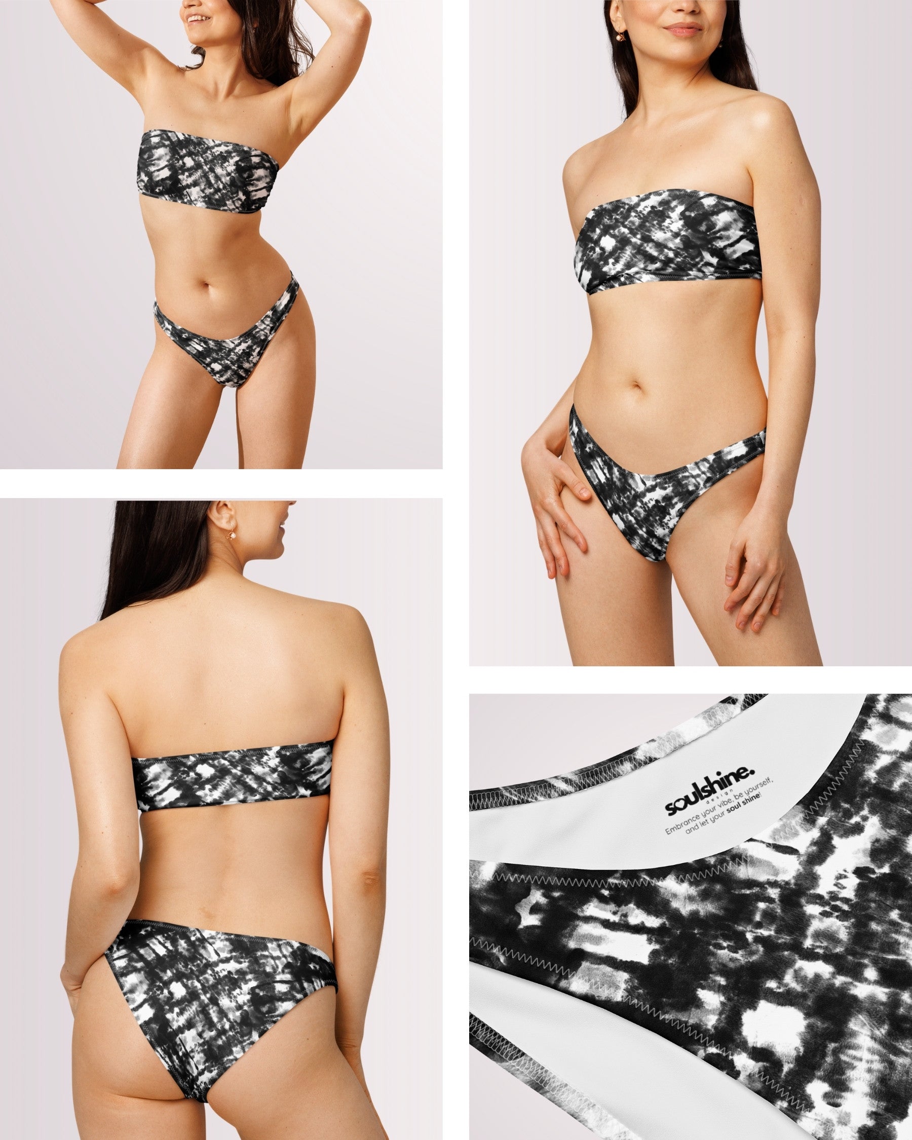 Bandeau Bikini - Grunge I