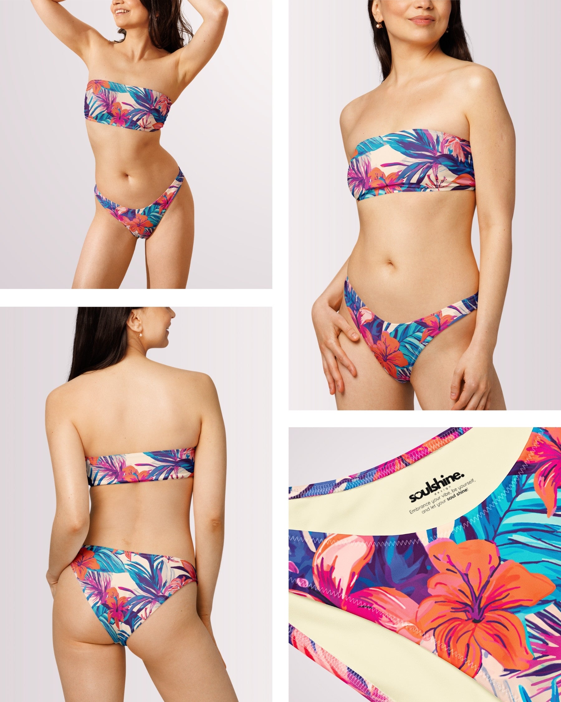 Bandeau Bikini - Hawaiian Tropix VIII