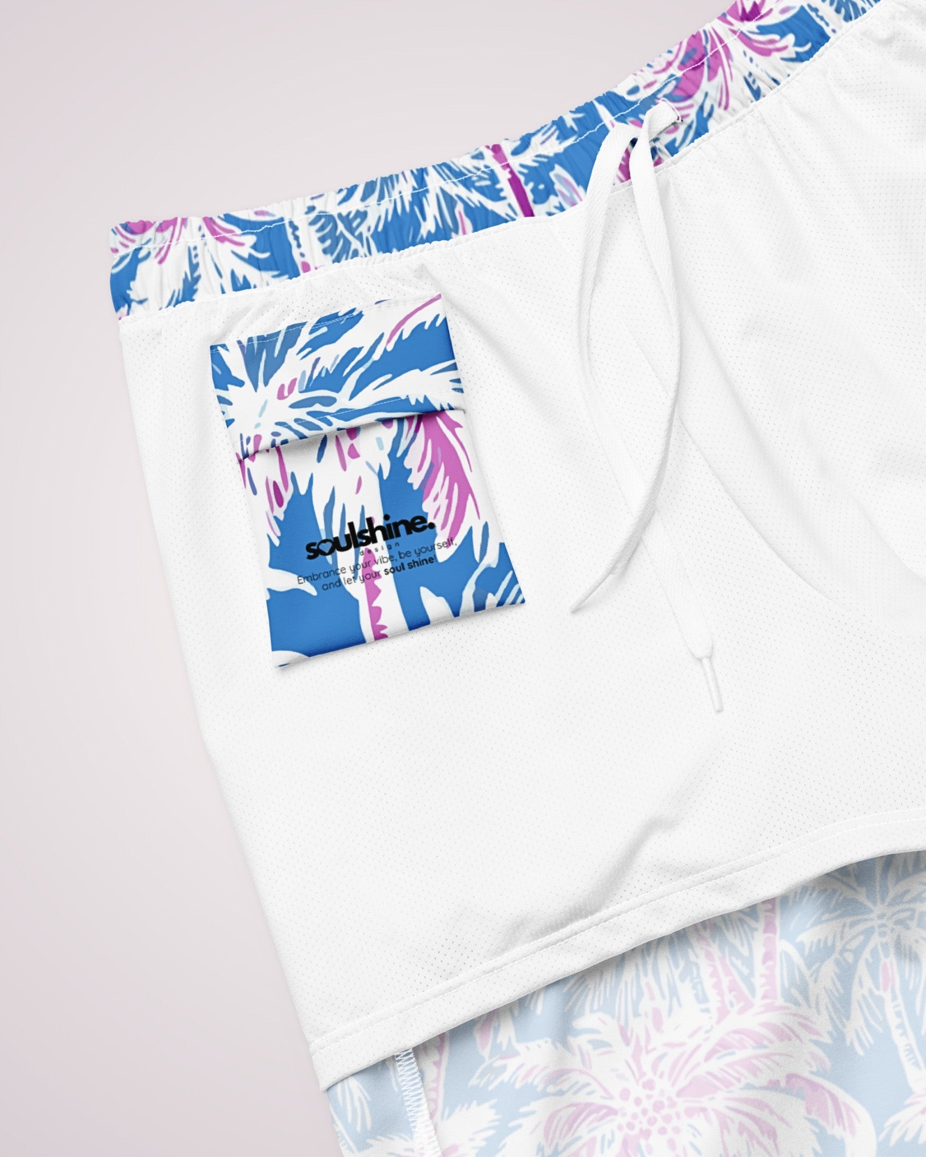 Mens Swim Trunks - The Palms I