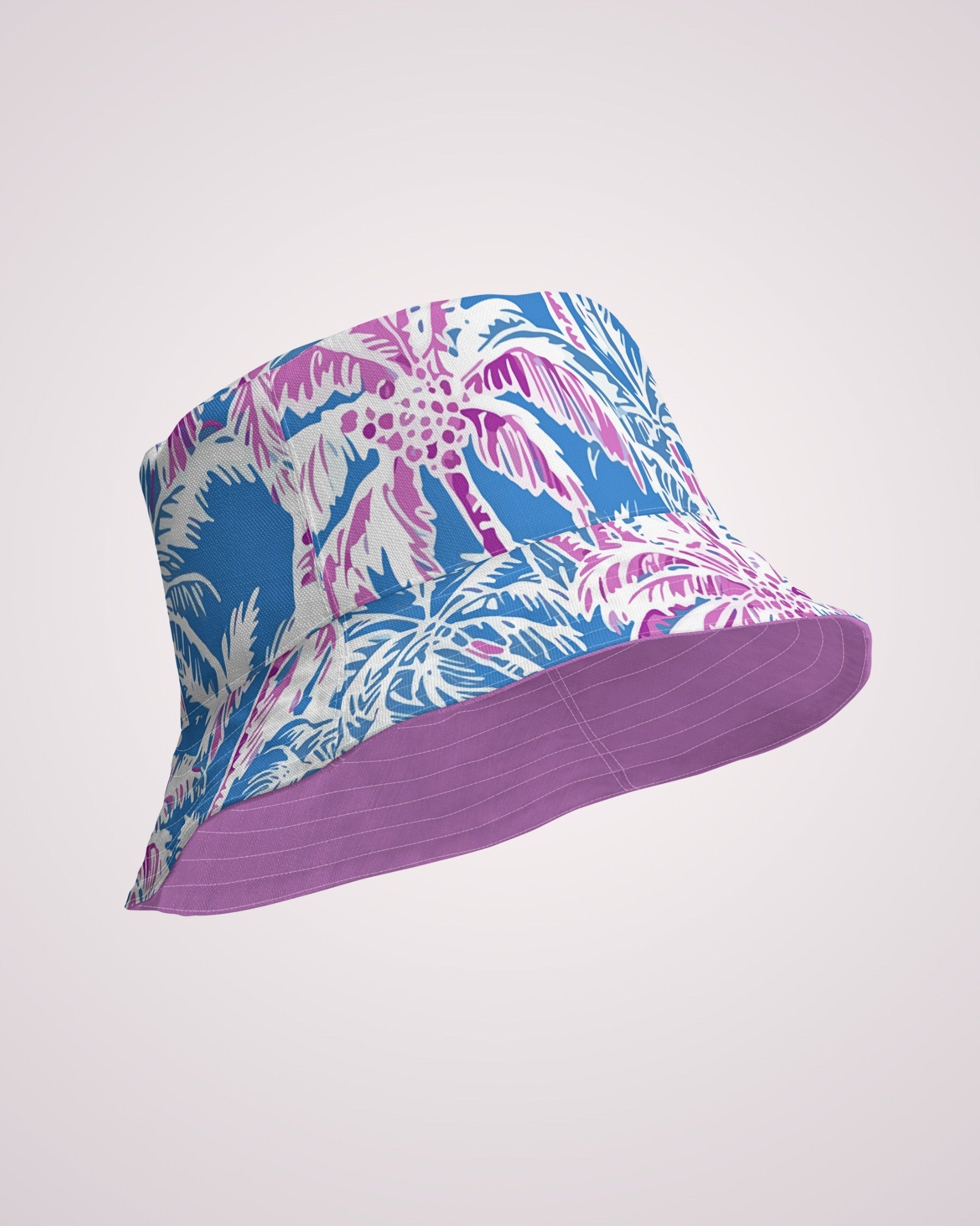 Reversible Bucket Hat - The Palms I