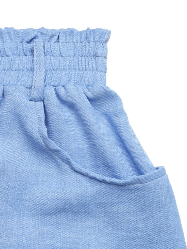Decor Button Front Midi Skirt.