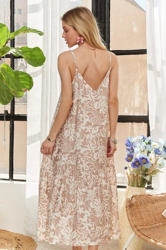 Adora Dress with Bead Detail On Shoulder.