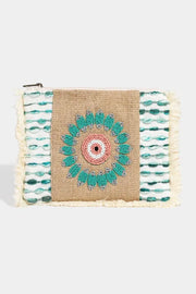 Evil Eye Fringe Cosmetic Bag