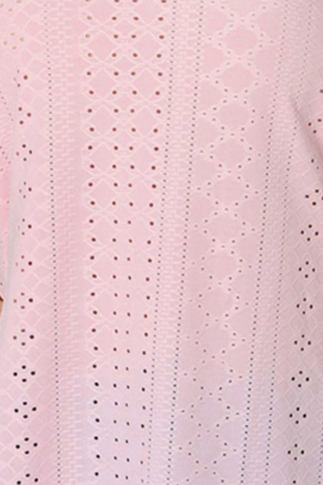 Eyelet scoop neck cami.