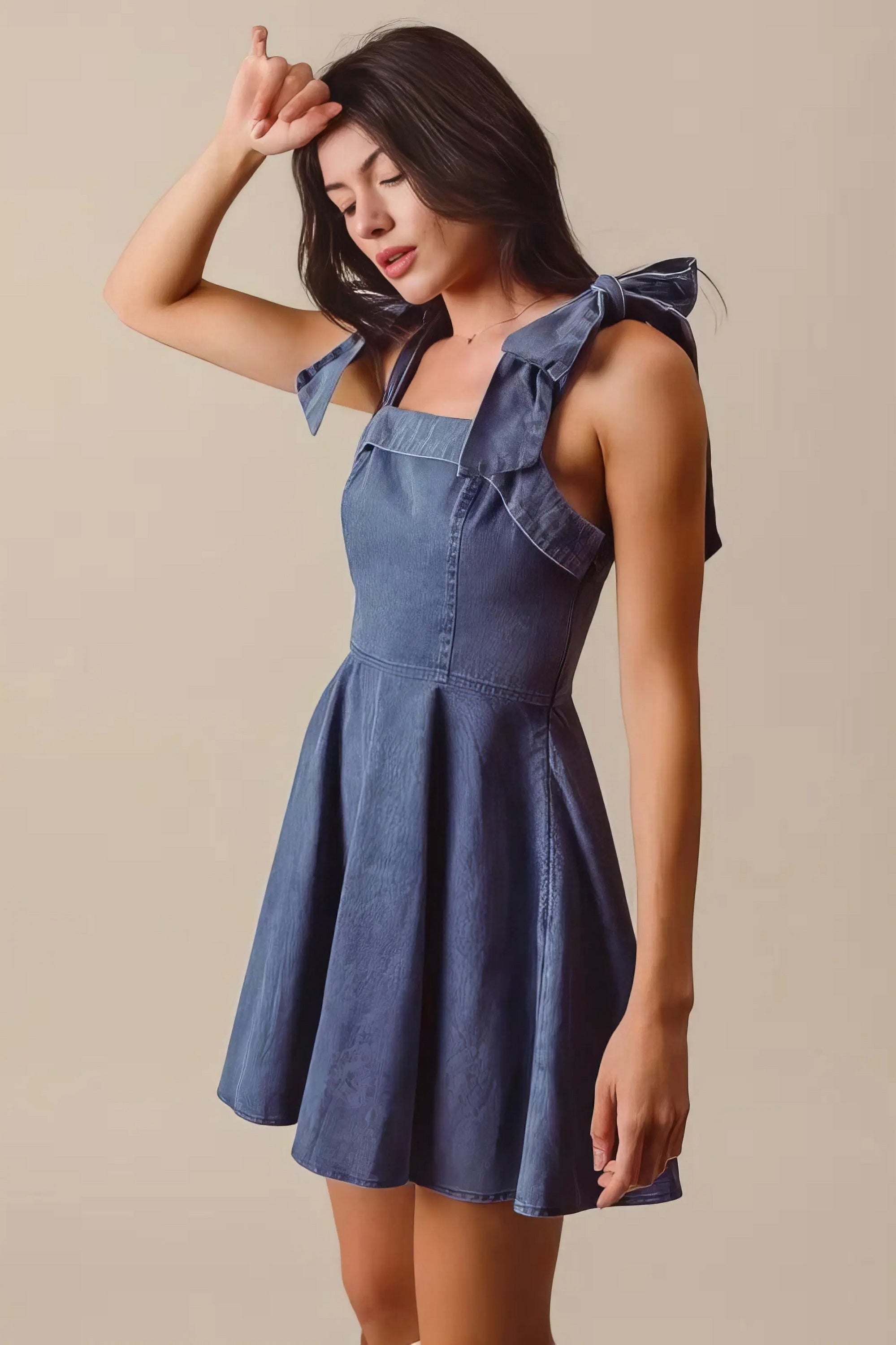 So Me Fit and Flare Washed Gameday Dress.