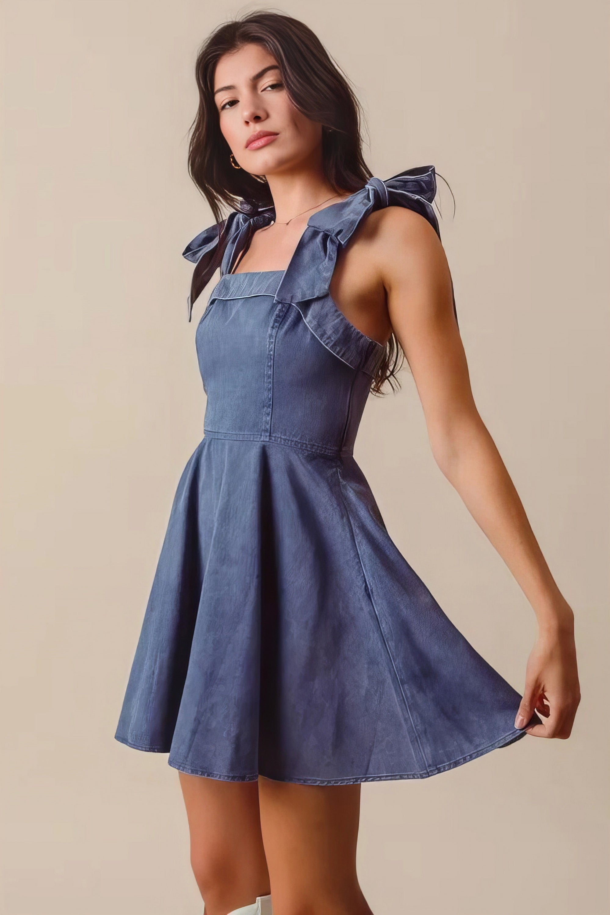 So Me Fit and Flare Washed Gameday Dress.