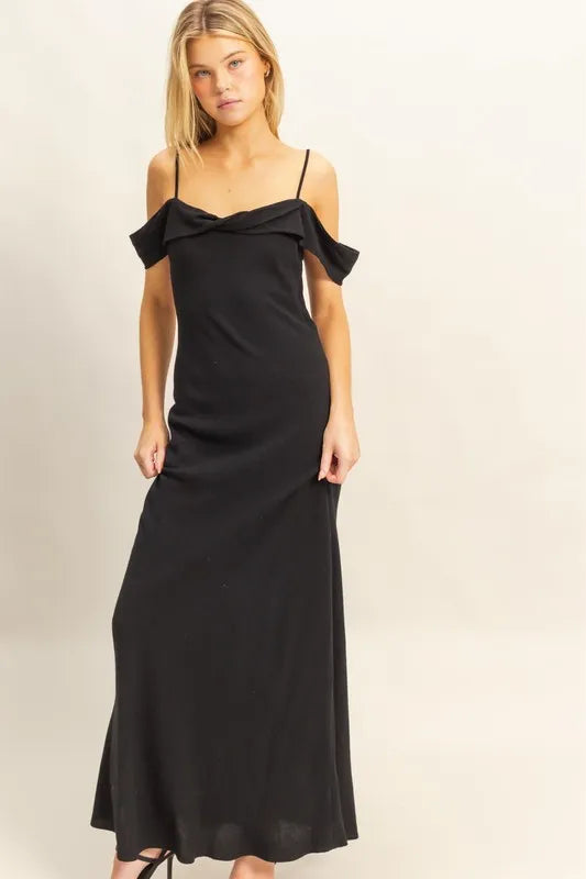 Hyfve Flattering Fit Cami Maxi Dress.