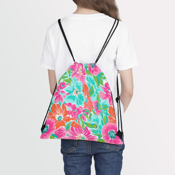 Flora XXIV Outdoor Drawstring Bag