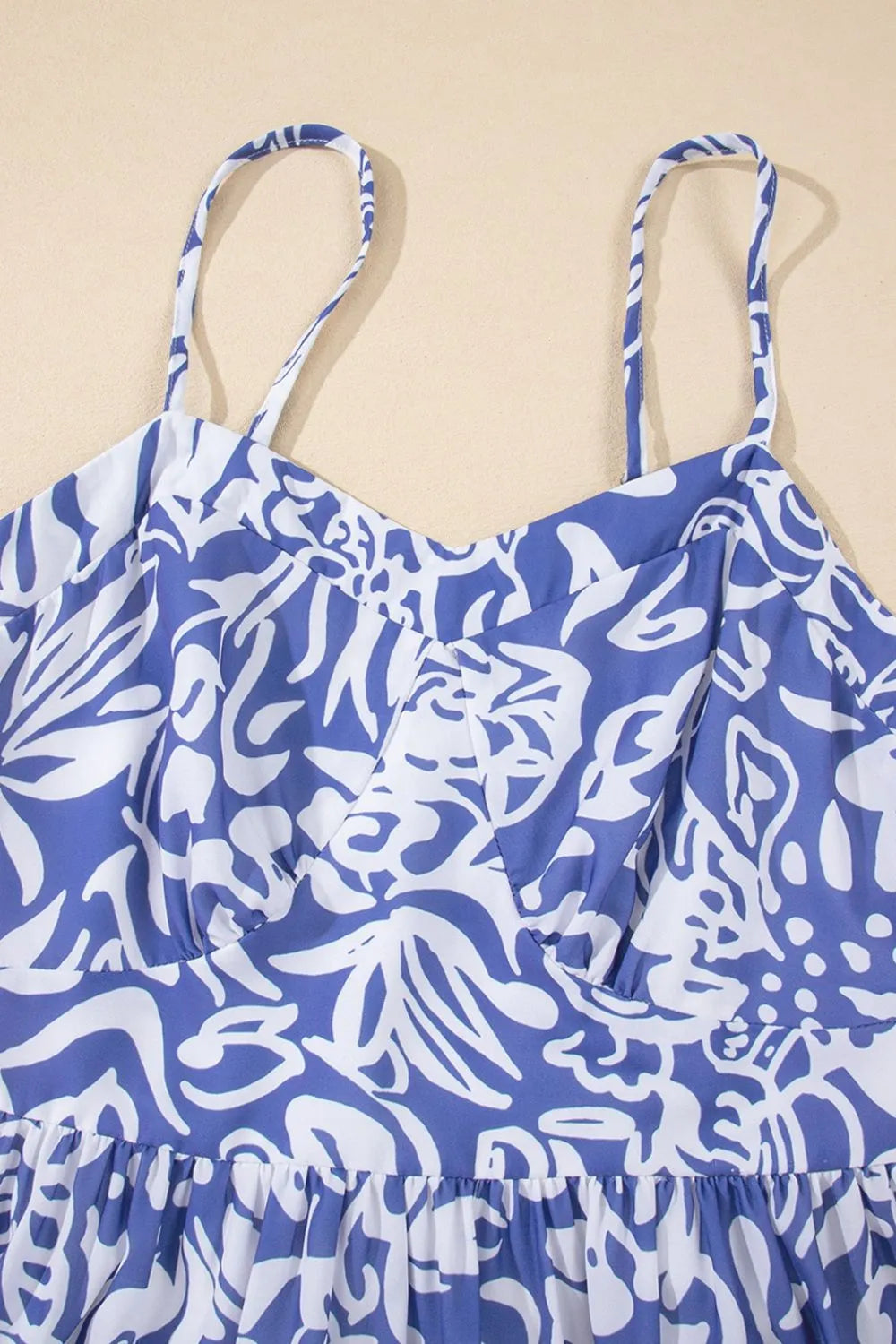 Perfee Floral Off-Shoulder Smocked Midi Dress.