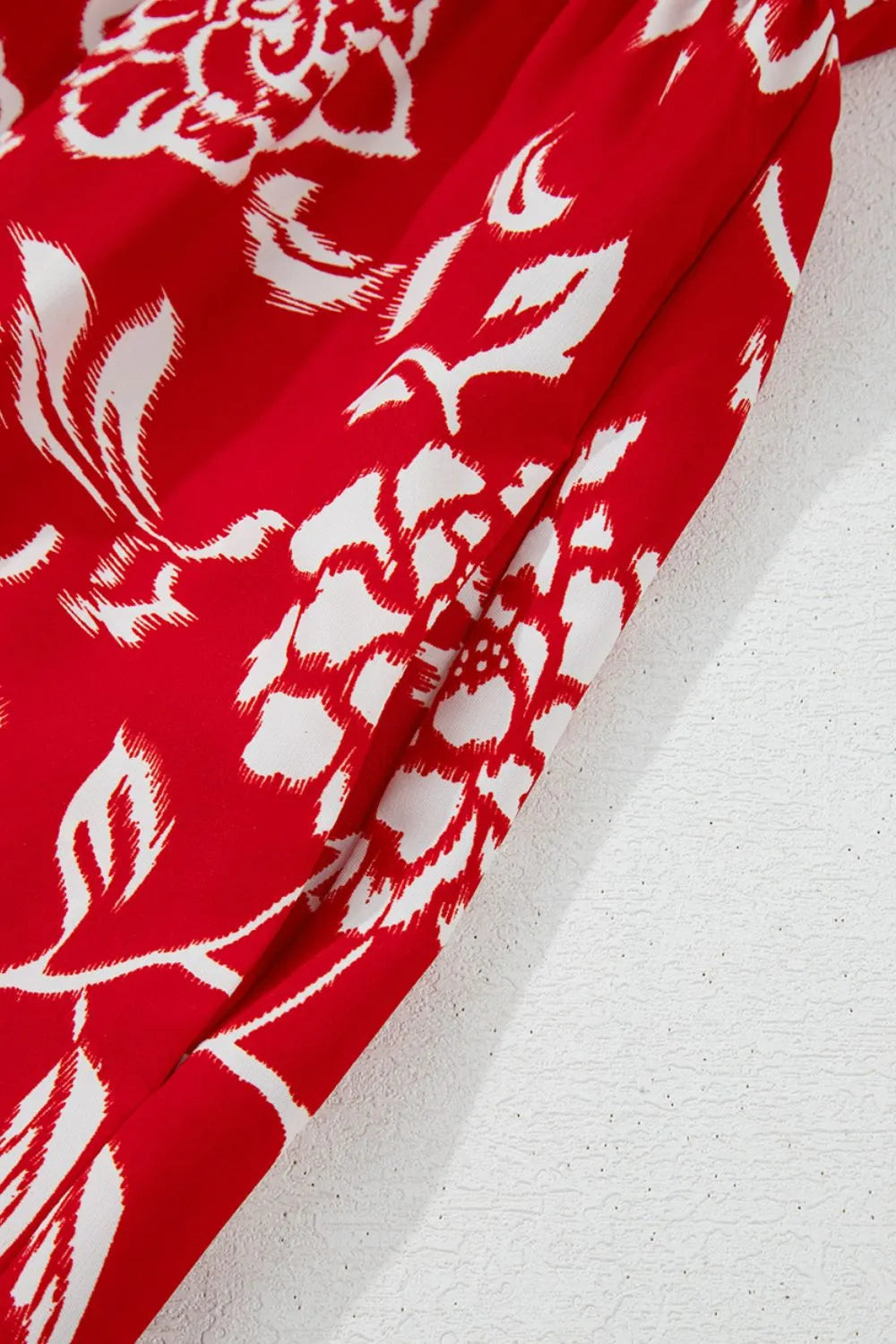 Floral Printed Spaghetti Strap Empire Waist Maxi Dress.