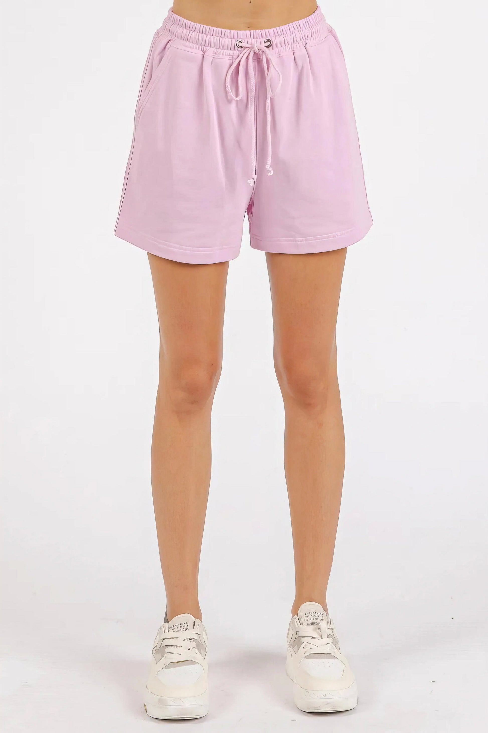 french terry top and shorts set cozy chic, comfortable women's casual set, stylish loungewear, soft French terry outfit, relaxed fit two-piece, perfect for relaxation or casual outings