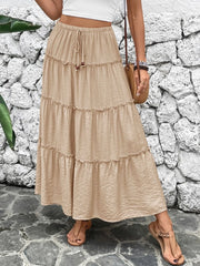 Frill Tiered Skirt.