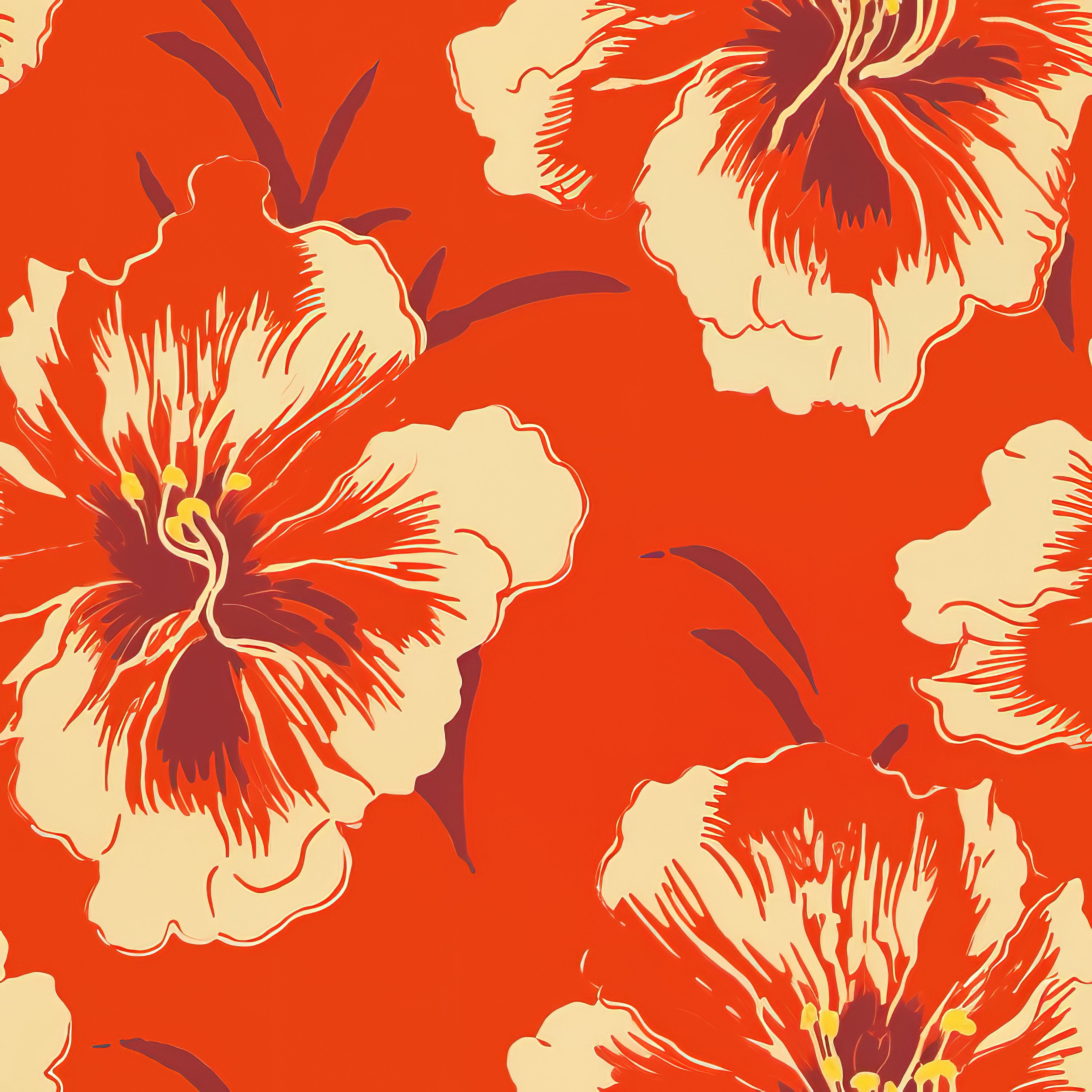 Matching Family Outfits - Red Hawaiian I