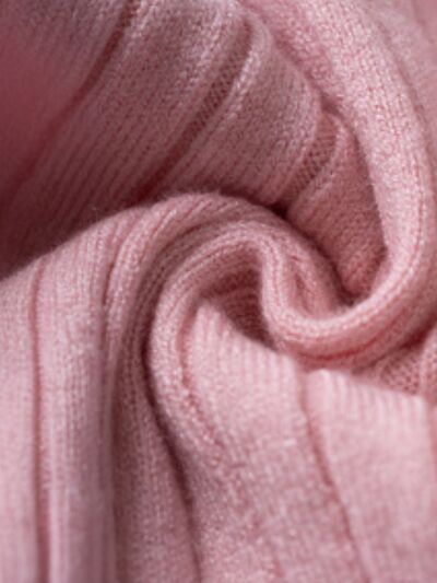 Half button scoop neck short sleeve knit top.