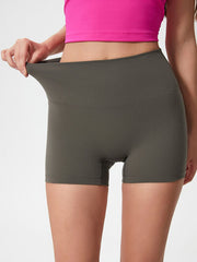 High waist active shorts.