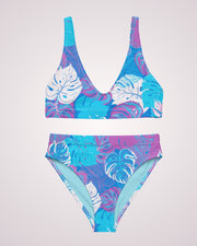 High Waist Bikini - Tropical IIB