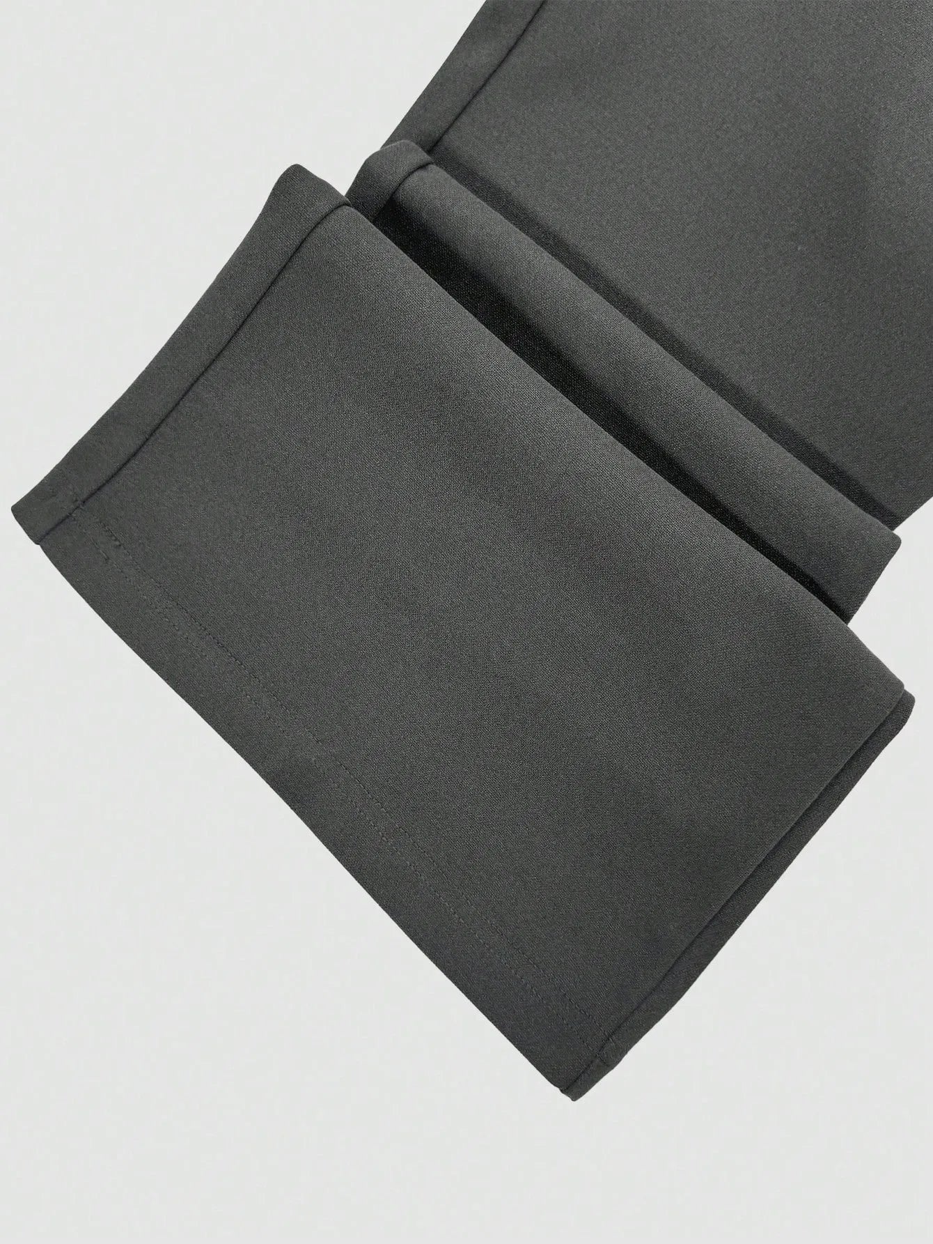 High waist flare leg trousers with buttons and pockets.