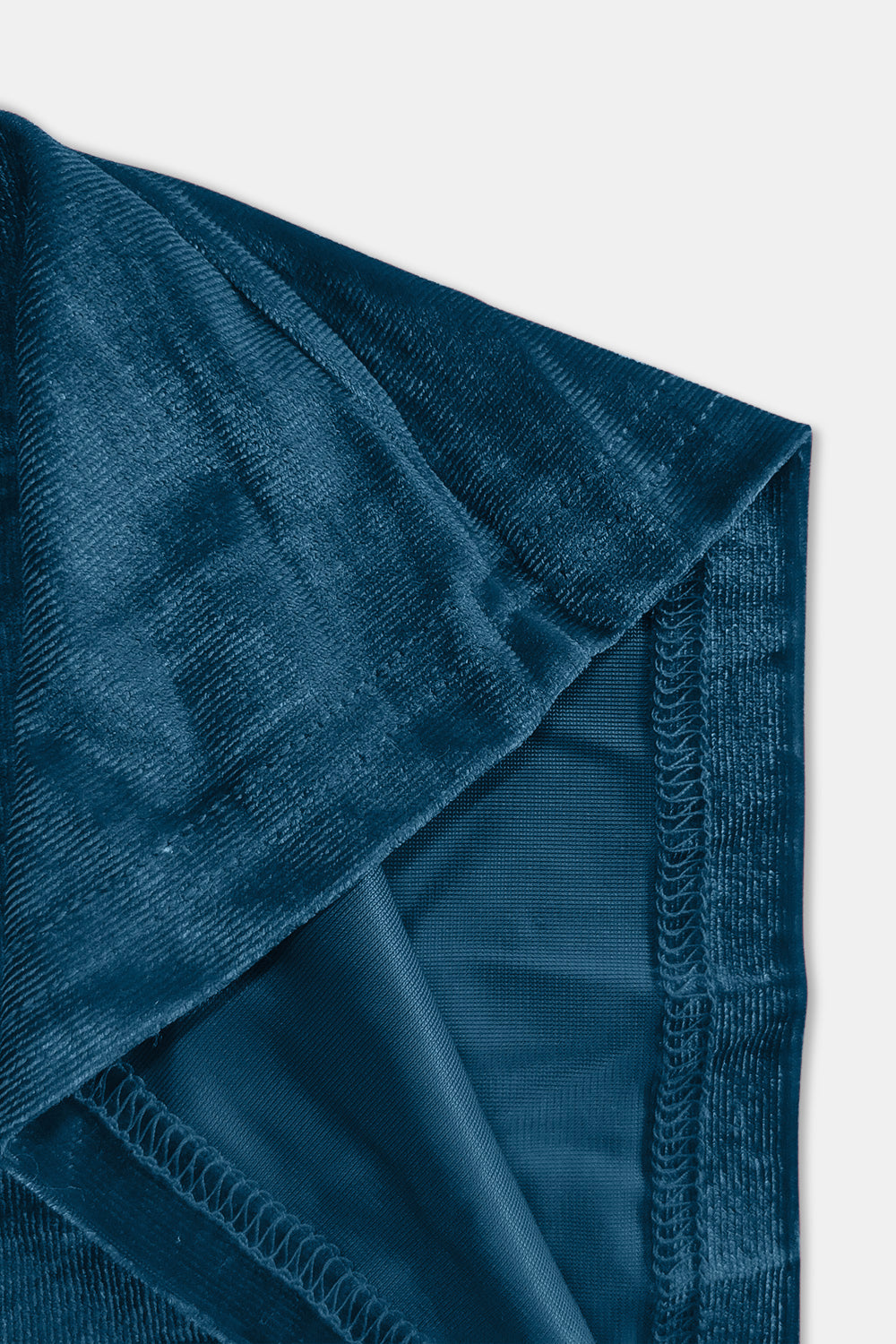 Full size high waist pants, opaque.