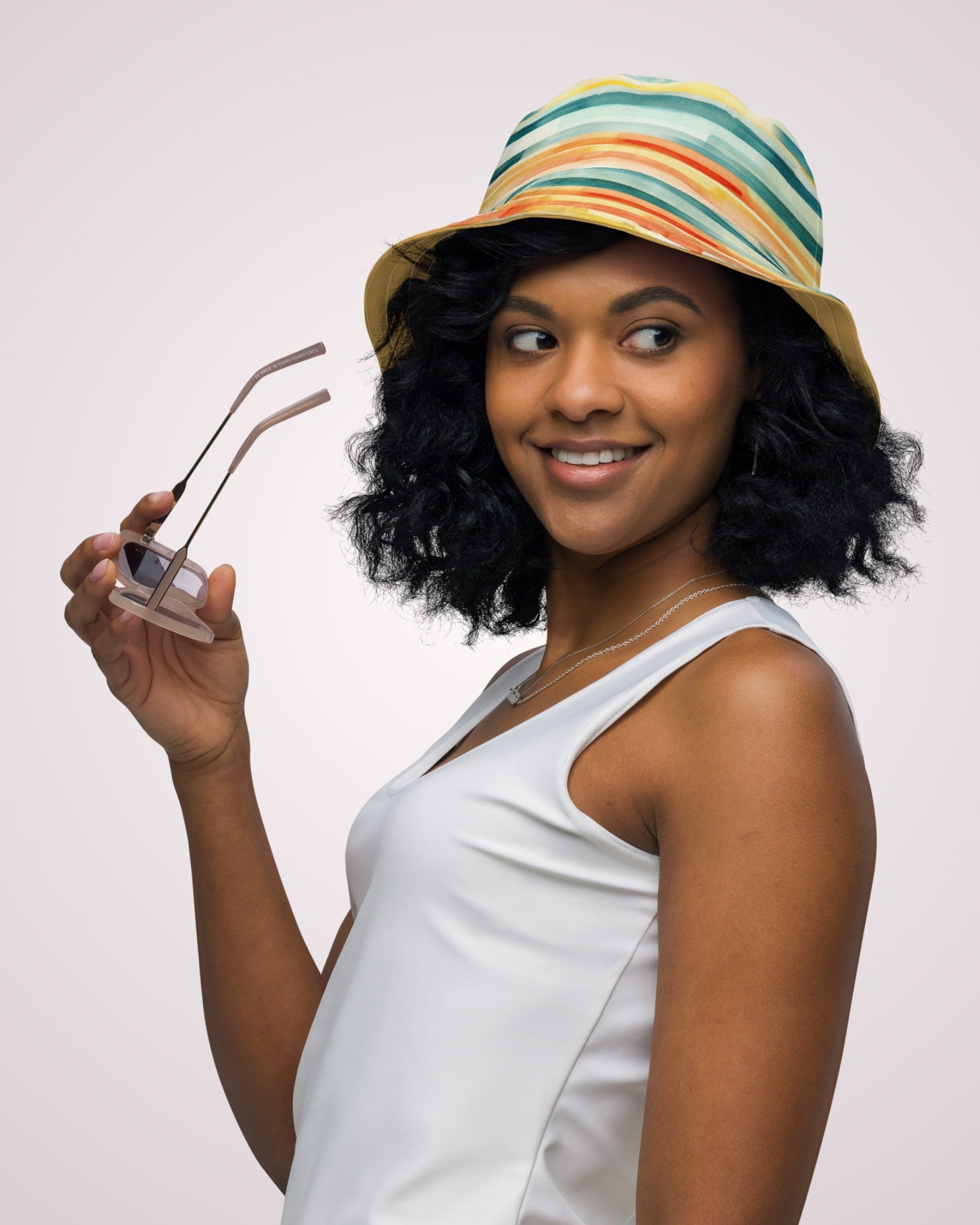 Reversible Bucket Hat - Barbara IV