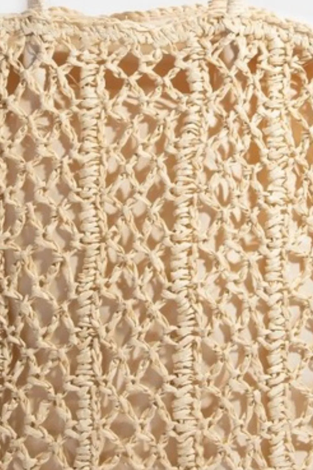 Medium intricate braided tote bag.