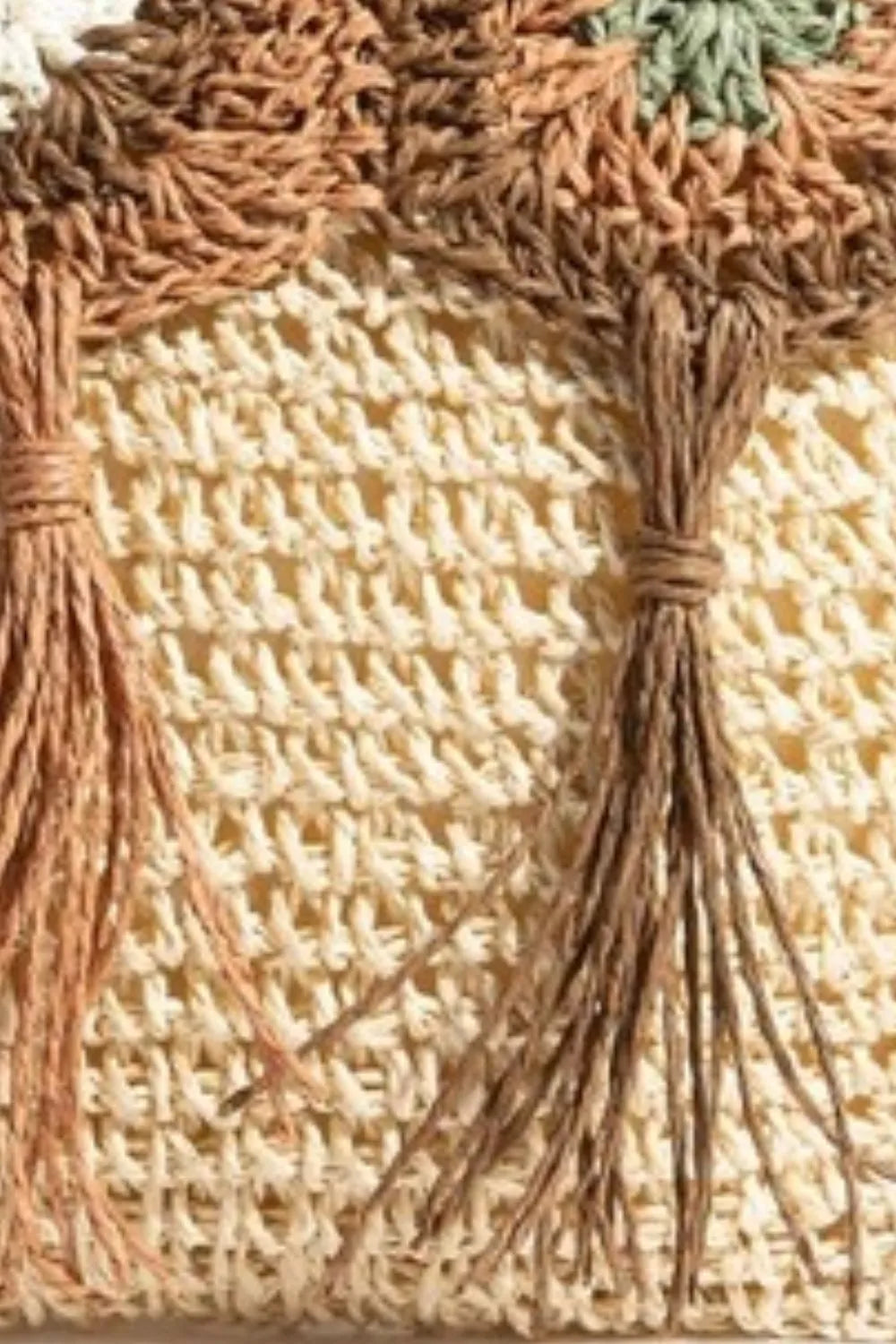 Intricate Tassel Braided Crossbody Bag