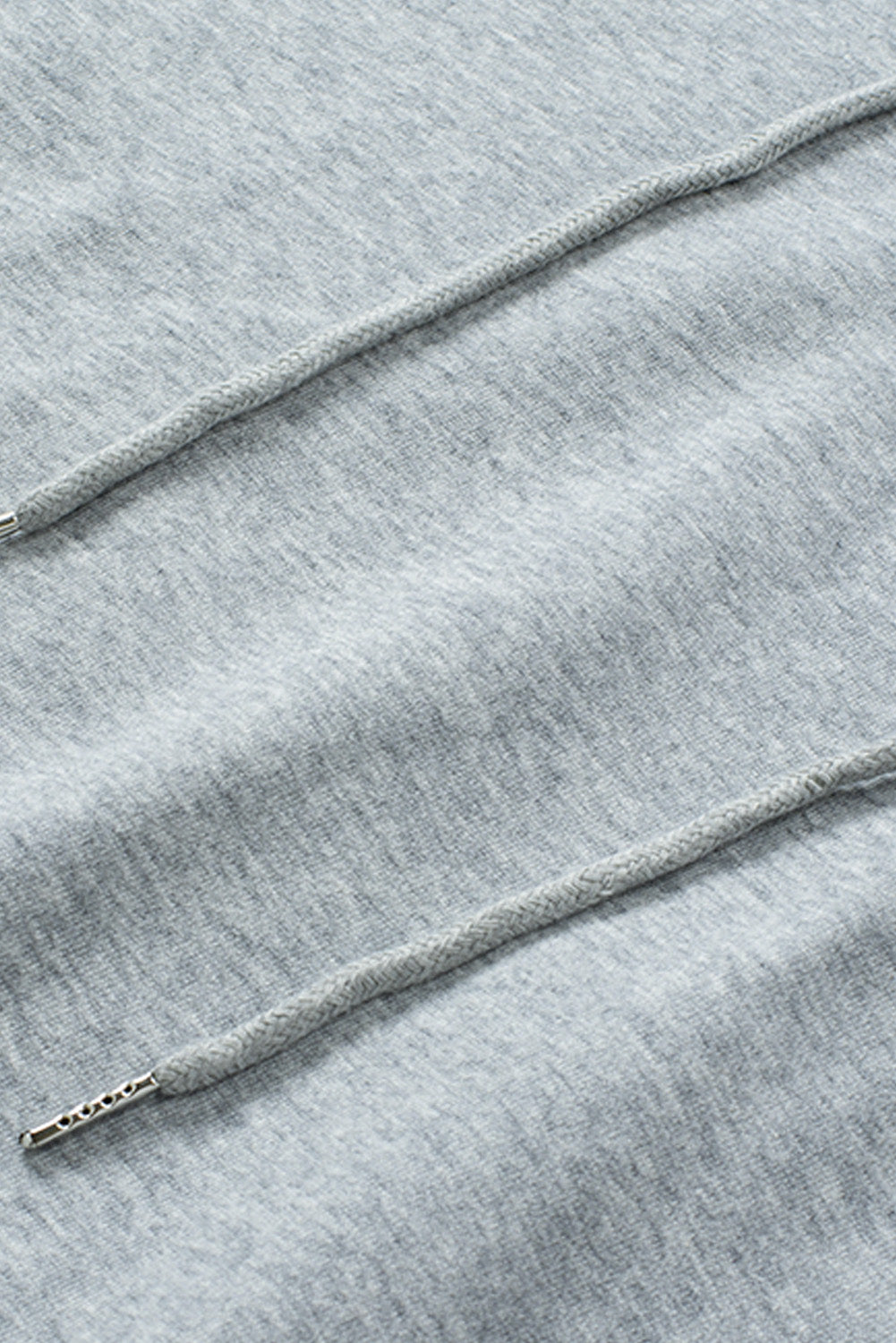 Lace up long sleeve hoodie.