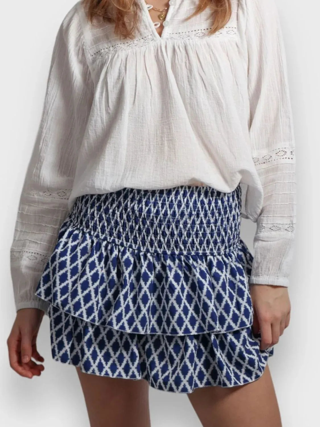 Layered Mini Skirt.