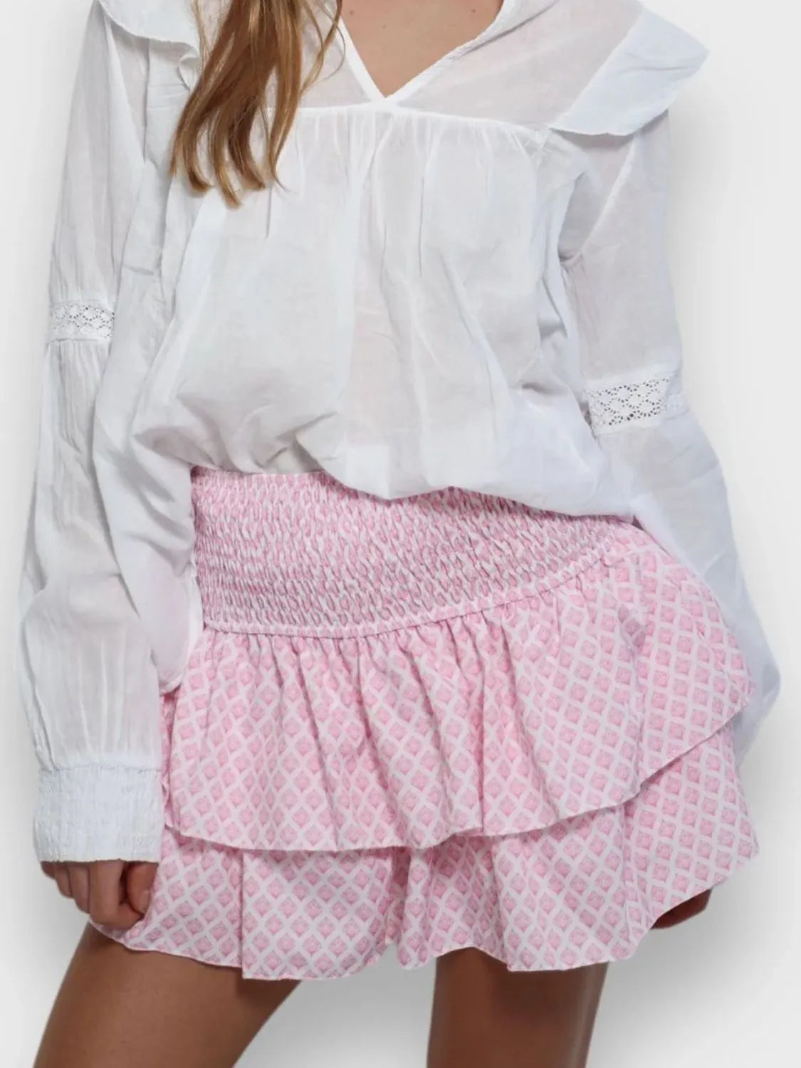 Layered Mini Skirt.