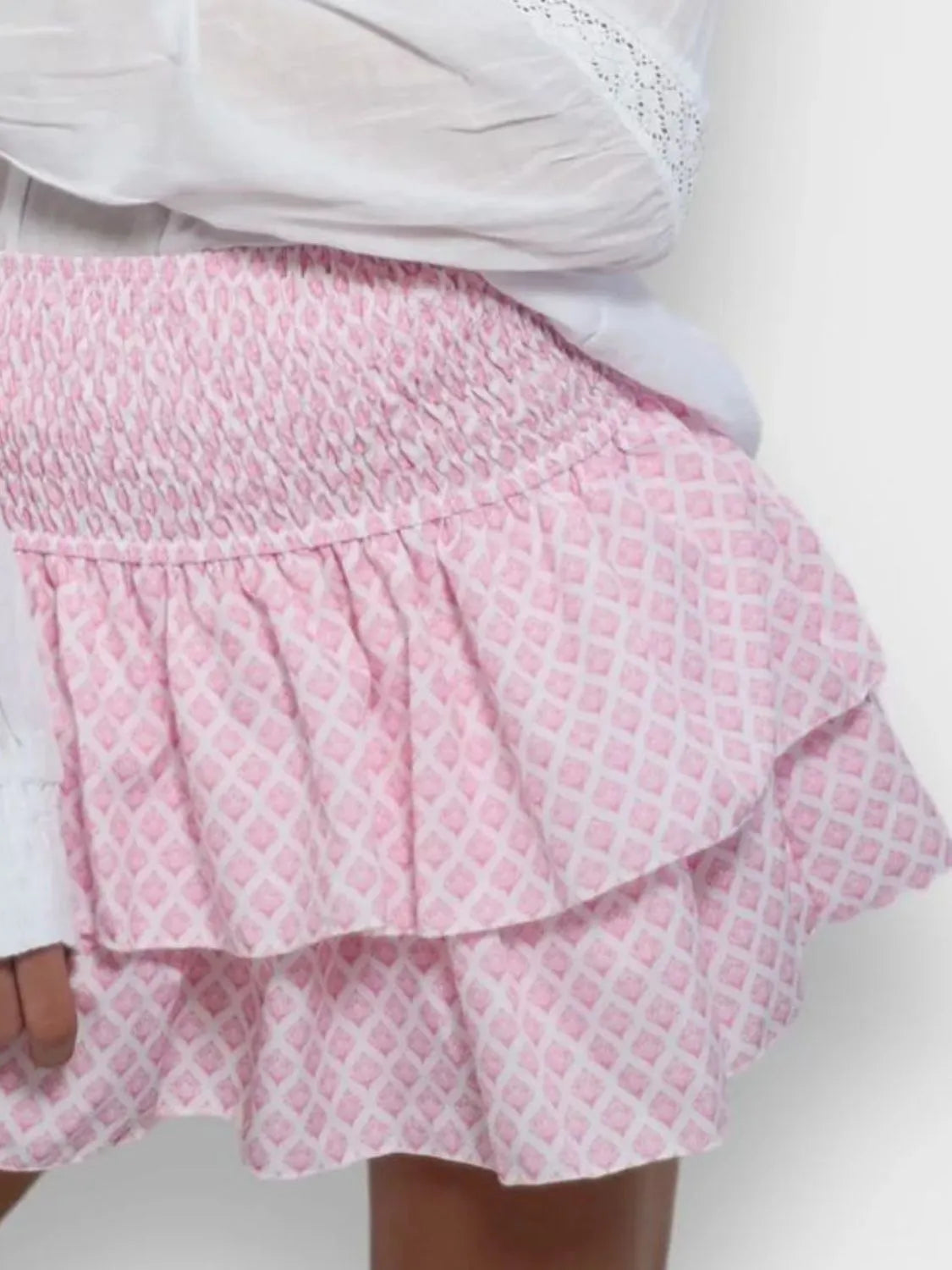 Layered Mini Skirt.