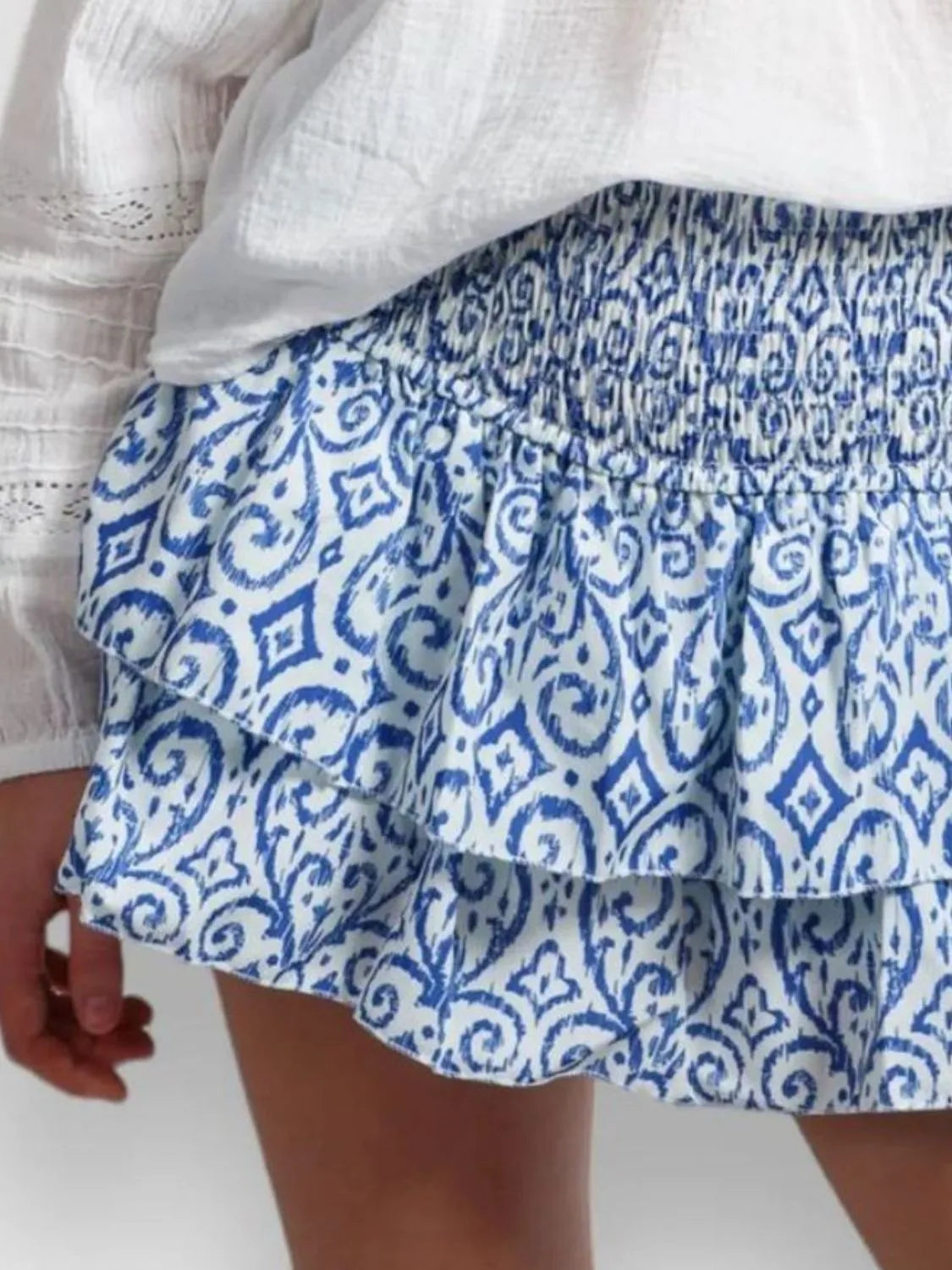 Layered Mini Skirt.