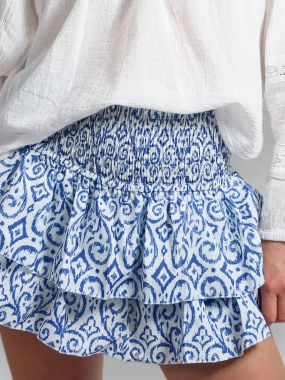 Layered Mini Skirt.