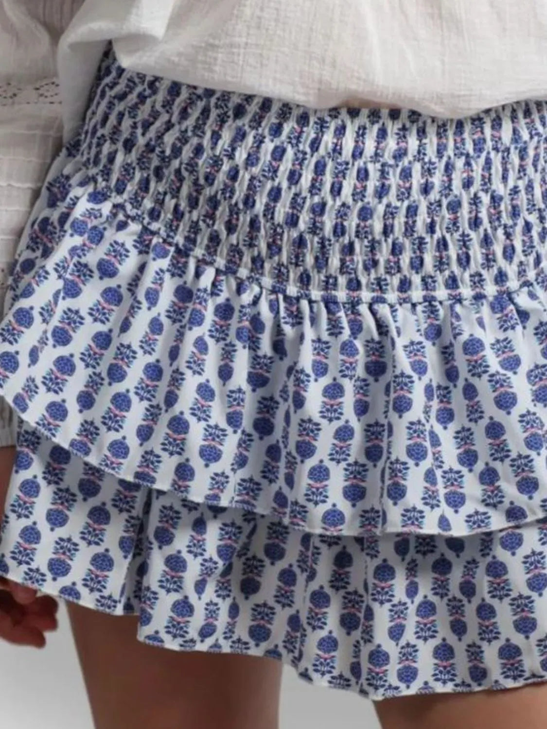 Layered Mini Skirt.