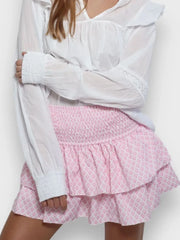 Layered Mini Skirt.