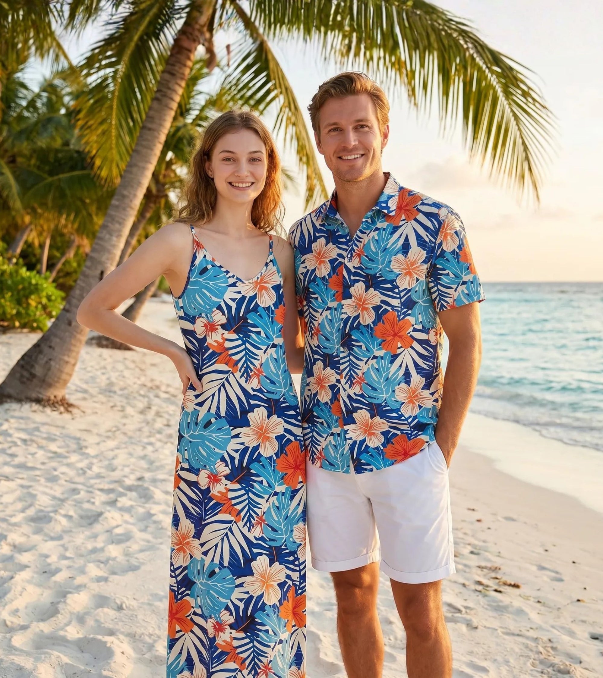Matching Couples Outfits - Island Oasis