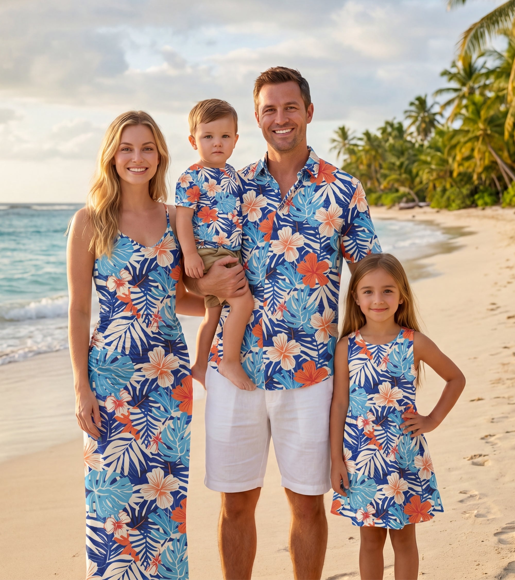 Matching Family Outfits - Island Oasis