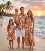 Matching Family Outfits - Sunset Bloom