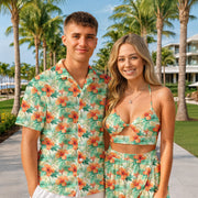 Matching Couples Outfits - Tropical Hawaiian VI