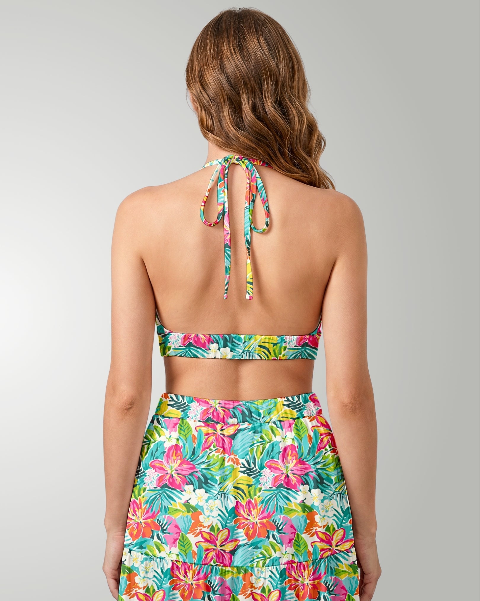Two-Piece Skirt Set - Sun & Sea Breeze