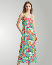 Maxi Slip Dress - Sun & Sea Breeze
