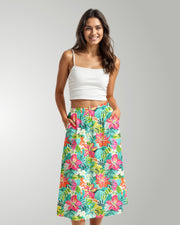 Midi Skirt - Sun & Sea Breeze