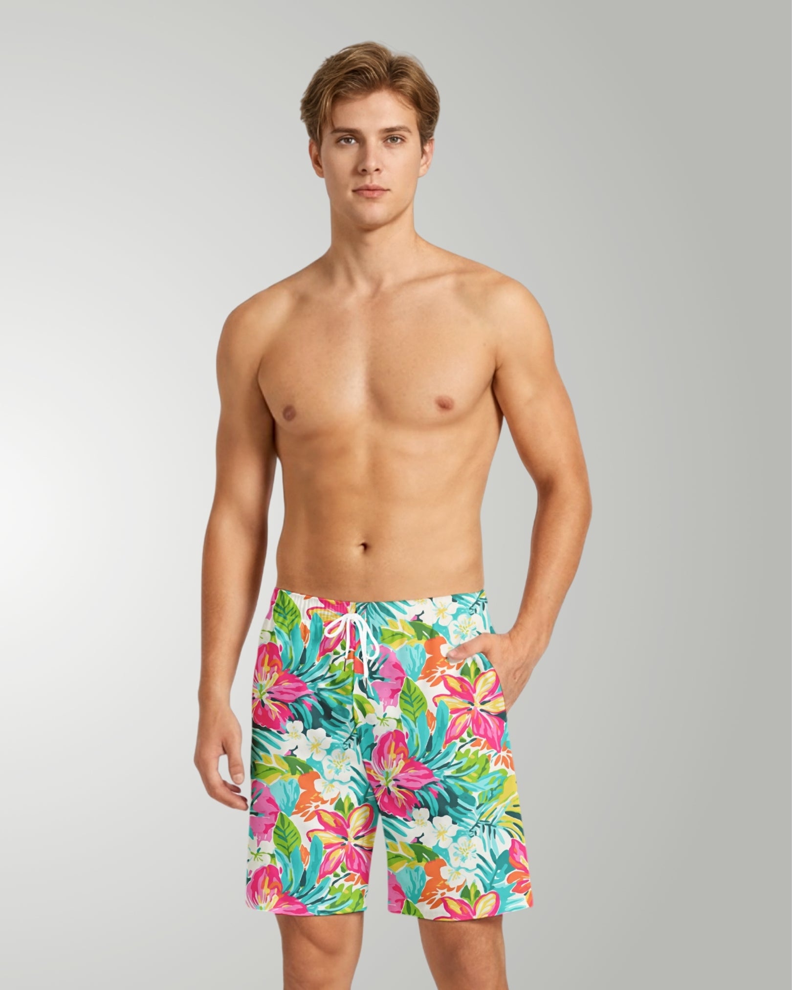 Mens Beach Shorts - Sun & Sea Breeze