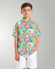 Youth Hawaiian Shirt - Sun & Sea Breeze