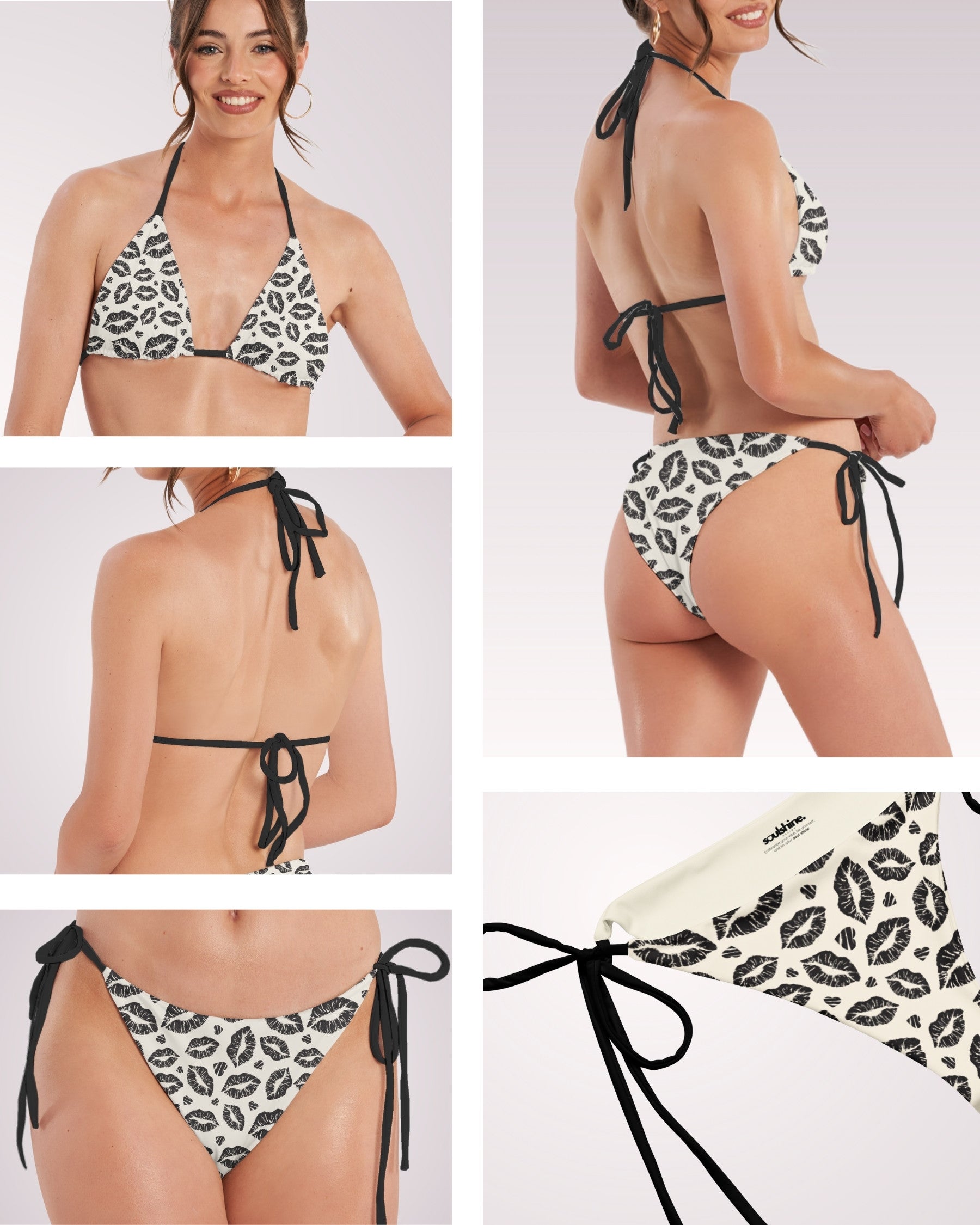 String Bikini - Lips I