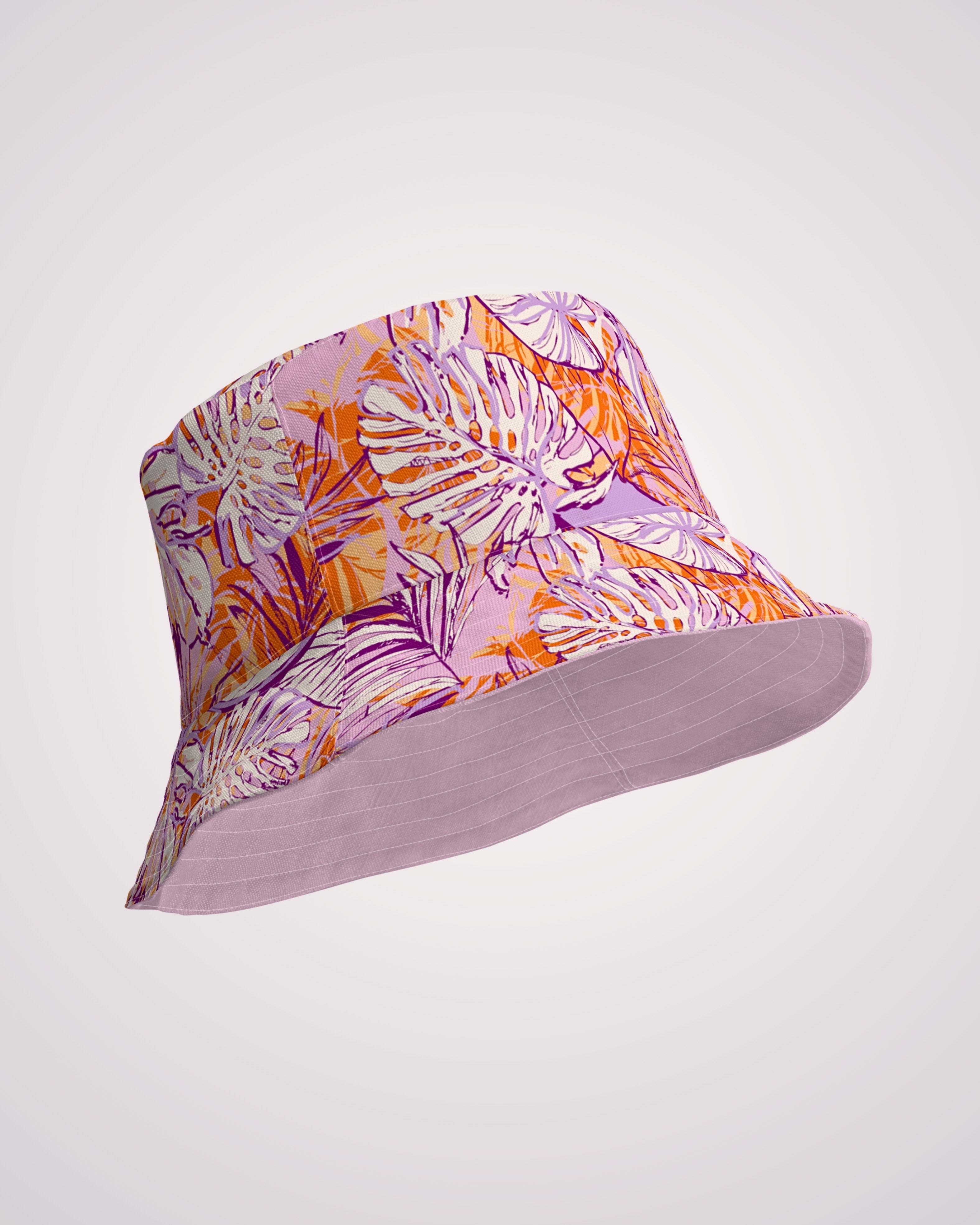 Reversible Bucket Hat - Hawaiian Tropical VII