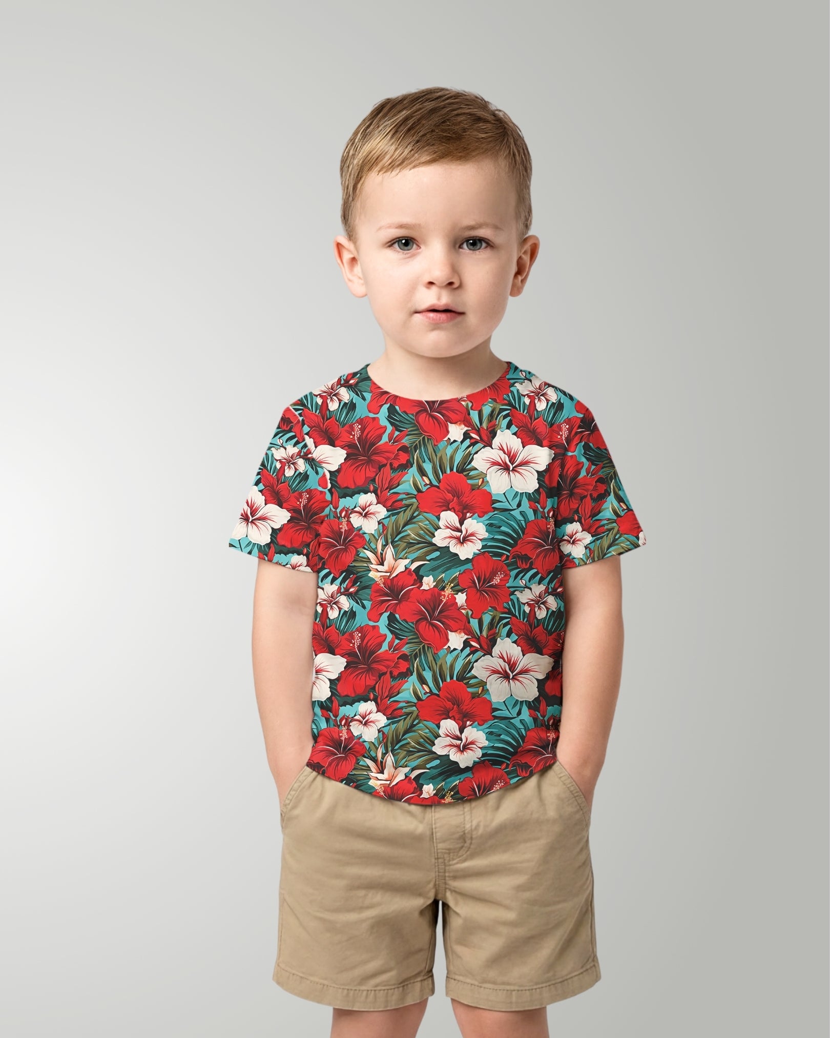 Childs Hawaiian Tee - Aloha Vibes
