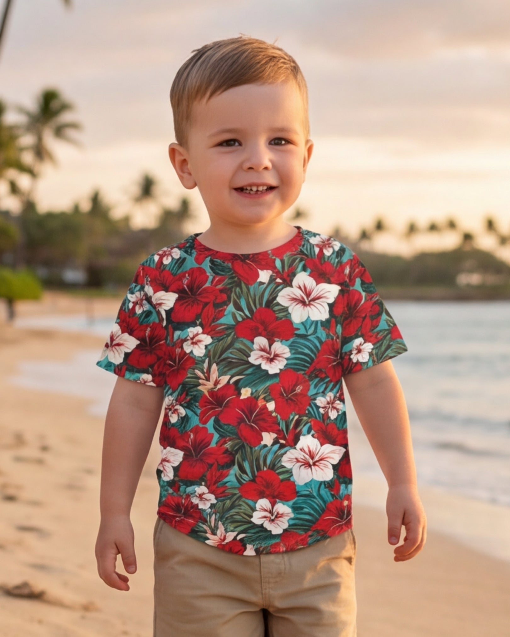 Childs Hawaiian Tee - Aloha Vibes