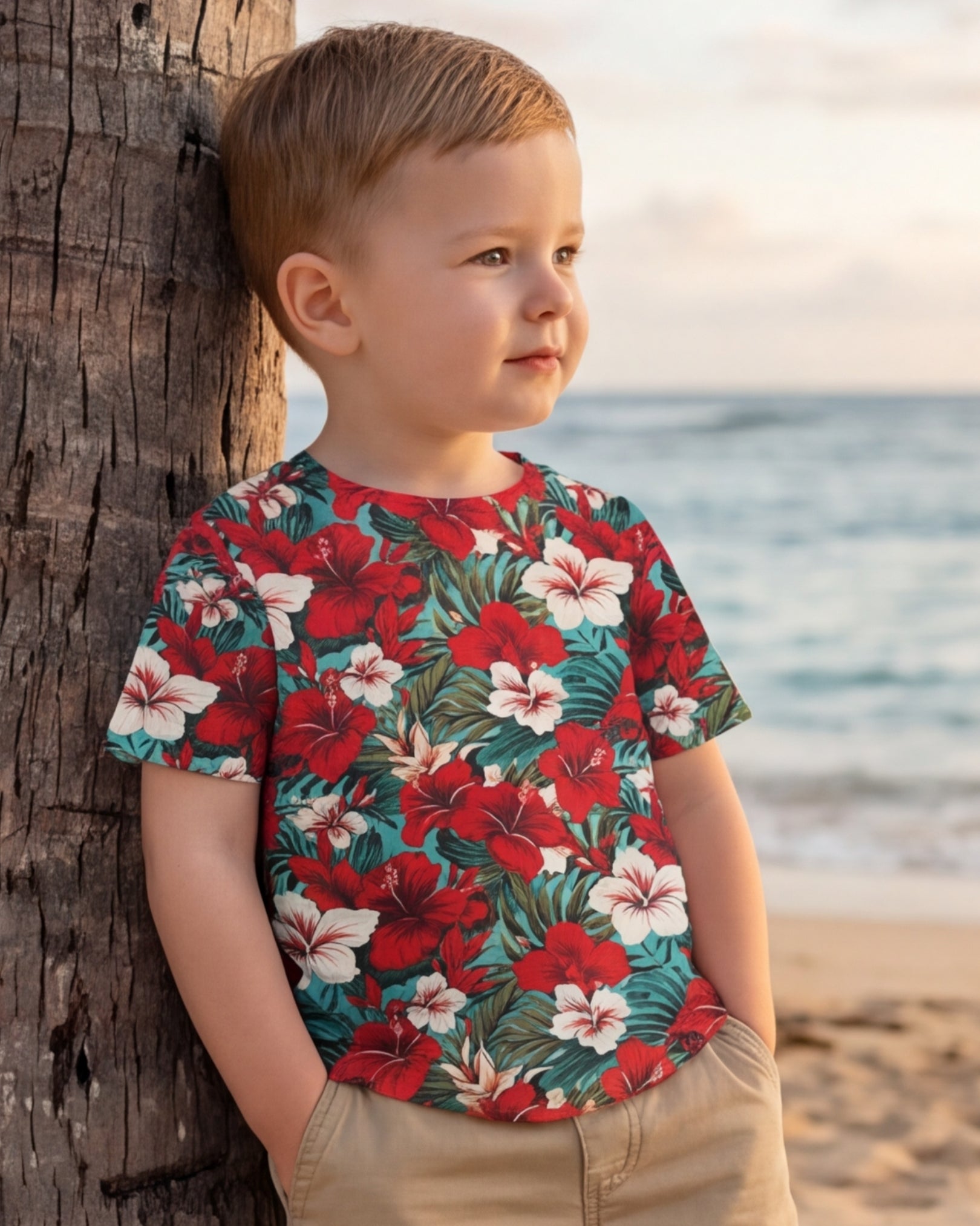 Childs Hawaiian Tee - Aloha Vibes