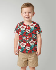 Childs Button Jersey - Aloha Vibes