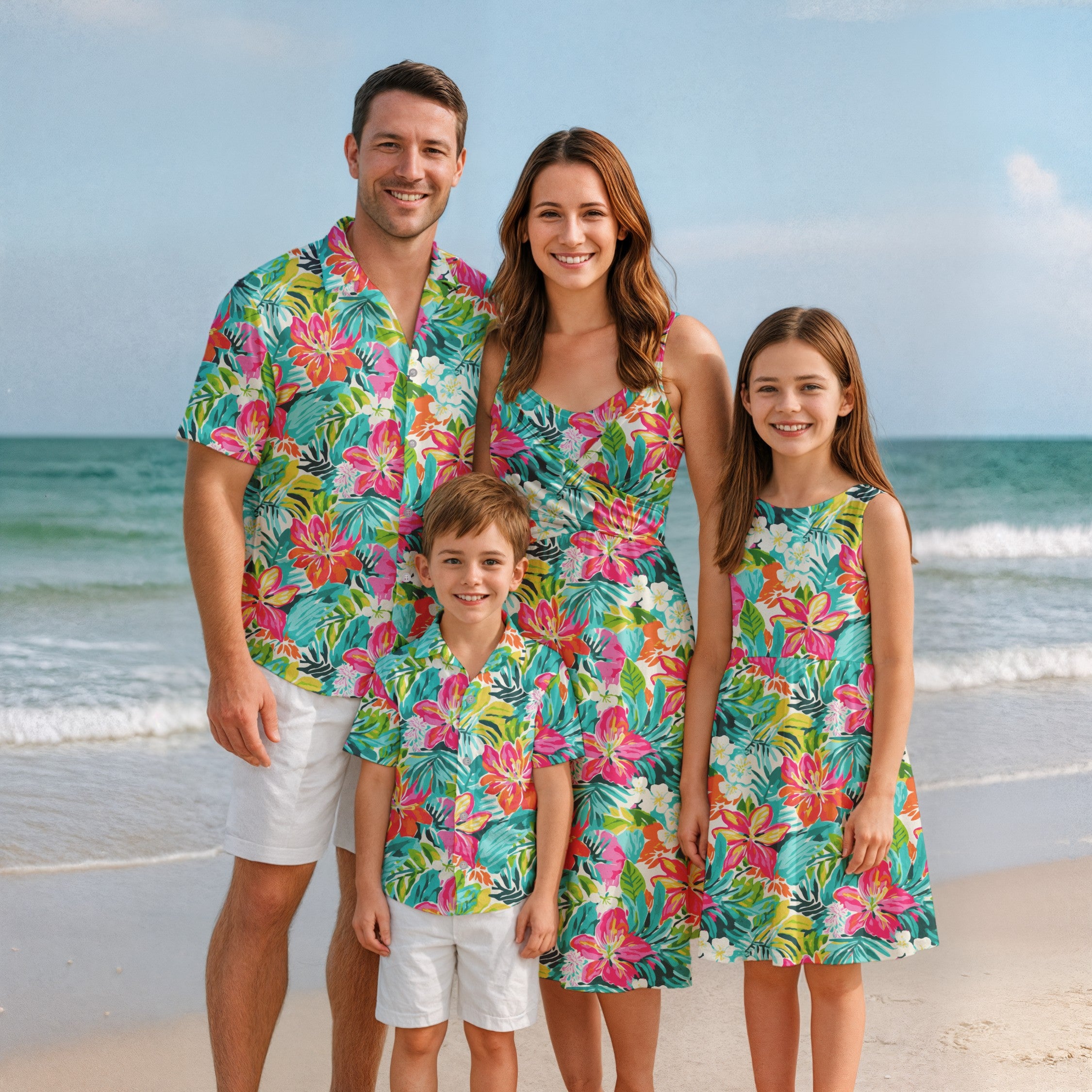 Matching Family Outfits - Tropical Hawaiian III