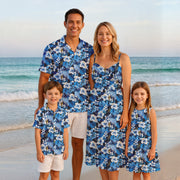 Matching Family Outfits - Blue Hawaiian I